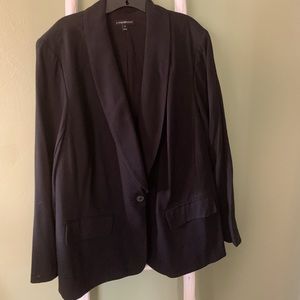 NWOT Lane Bryant sz26 Black Blazer